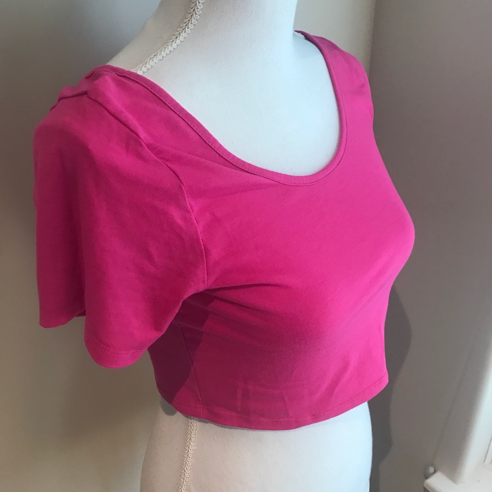 Pink Crop Top - Picture 5 of 6